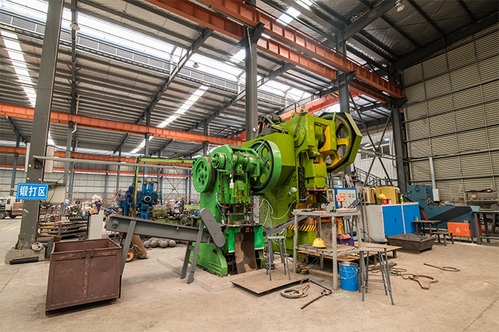 句容网架配件-锥头加工车间